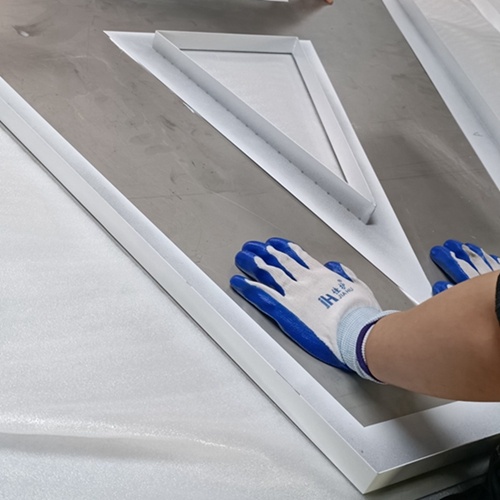 stainless steel fabricated letter sign